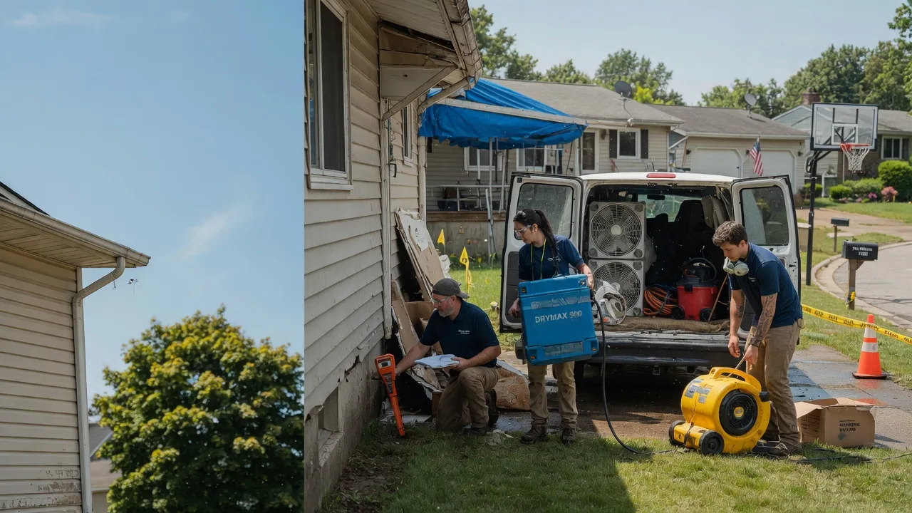Ceiling Leak Cleanup in Tintah, MN near me