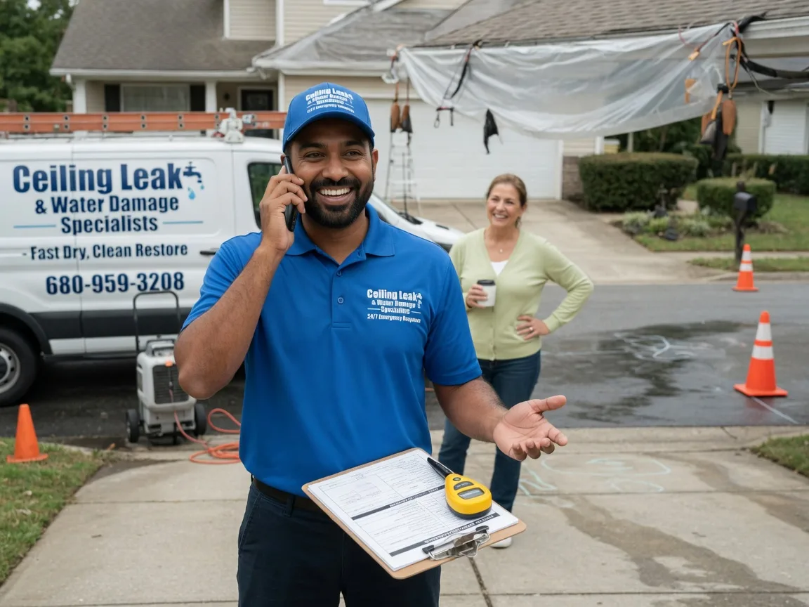 Ceiling Leak Cleanup Tintah, MN FAQs