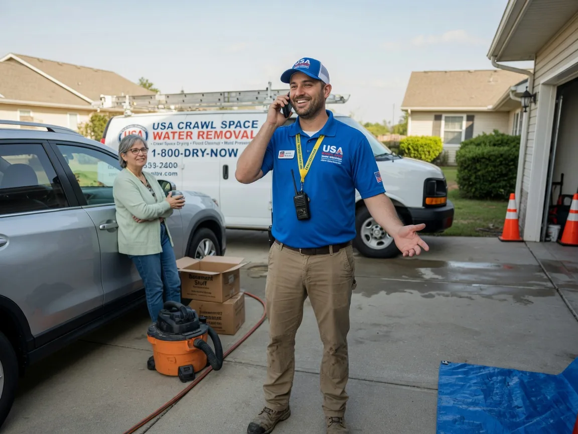 Crawl Space Water Removal Tintah, MN FAQs